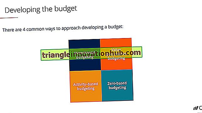 Budget: Bedeutung und Klassifizierung des Budgets
