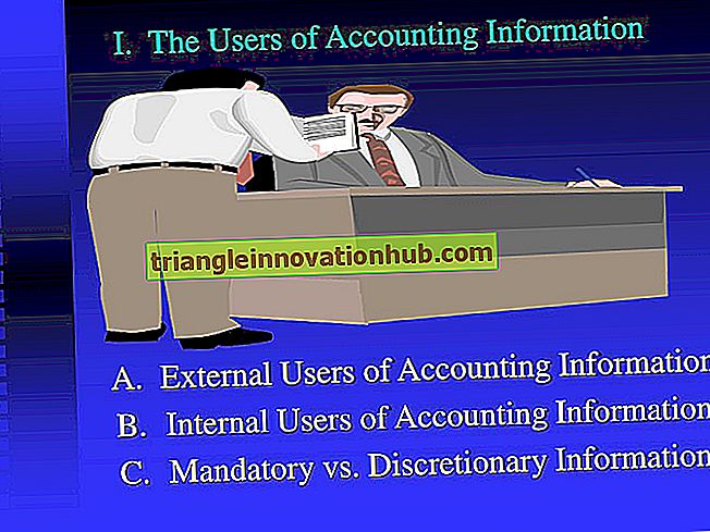 Benutzer von Accounting-Informationen - Buchhaltung