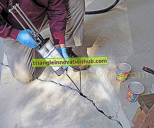 Metoder for reparasjon av betongsprekk - bygningsingeniør