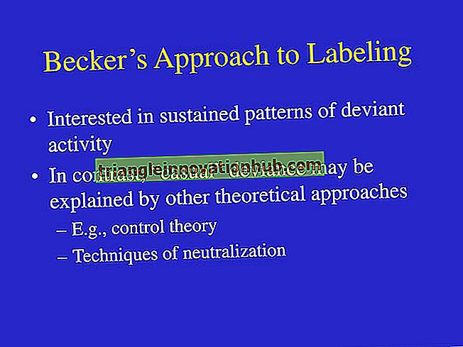 Becker's Labelling Theory of Criminal Behavior - misdrijven