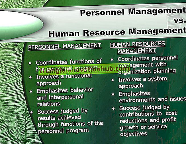 Diferencia entre la gestión de recursos humanos y la gestión personal