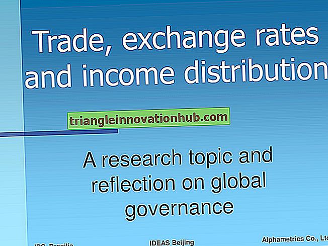 مكاسب من التجارة وتوزيع الدخل - اقتصاديات