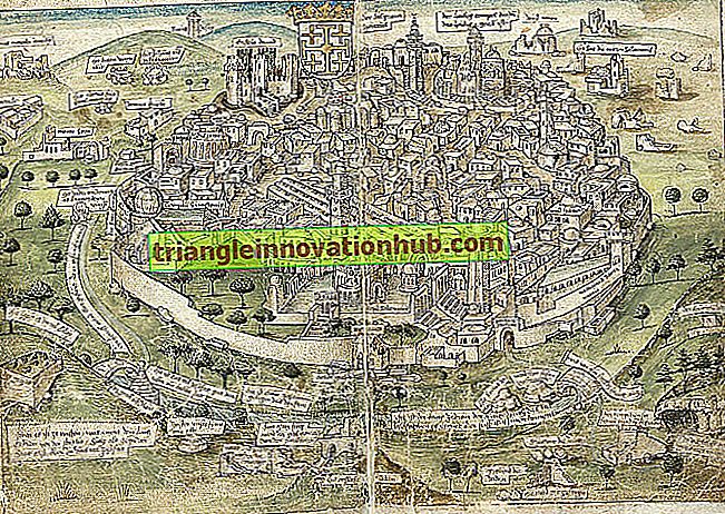 مورفولوجيا القرون الوسطى من المدن: خطط Bastides و Medieval Town (مع رسم بياني)