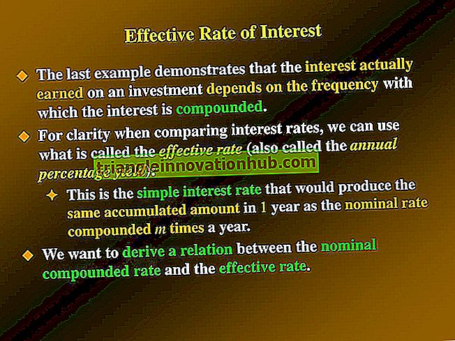 Berechnung des effektiven Zinssatzes - Finanzverwaltung