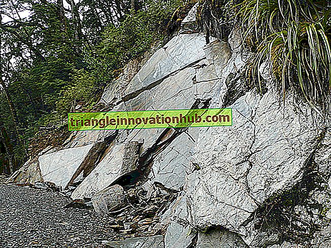 Altération des roches: physique et chimique - géologie