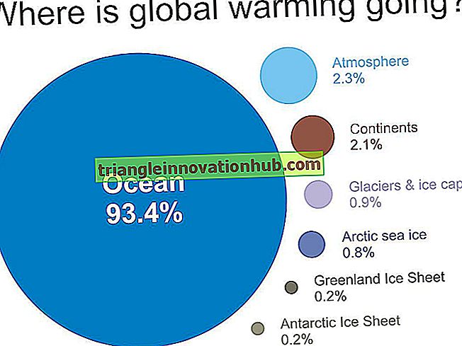 Klimatische Variablen, die zur globalen Erwärmung führen - Erderwärmung