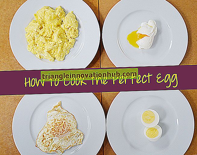 Matlagning av ägg: 5 former - hemvetenskap