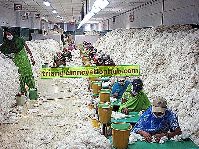 Wollen textielindustrie: locatie en distributie - industrieën