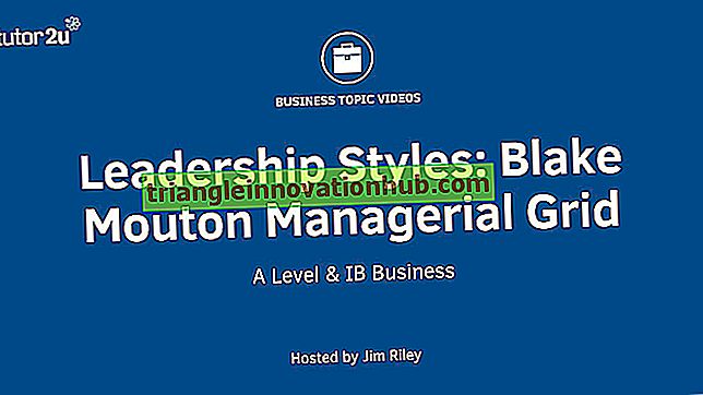 Styles de grille de gestion: par Blake et Mouton (avec diagramme) - la gestion