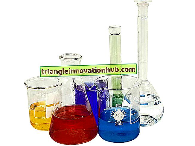 Forskellige glasvarer og lab-varer, der anvendes i et mikrobiologisk laboratorium - mikrobiologi