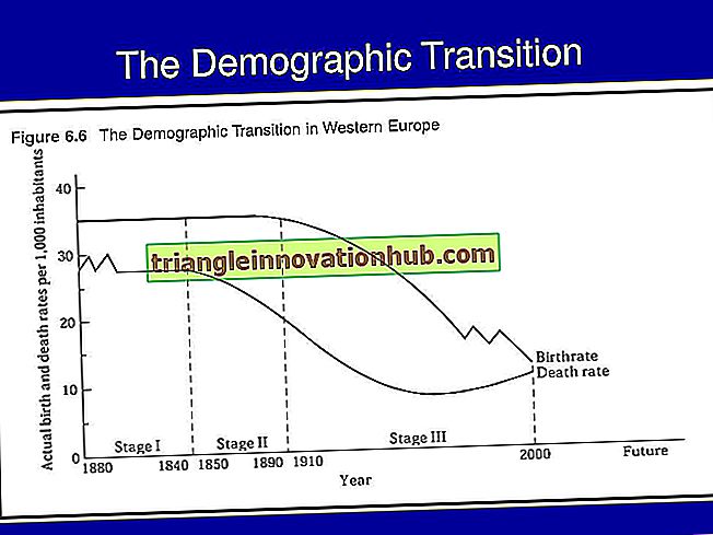 Theorie des demografischen Wandels in Europa - Population