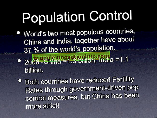 Bevölkerung: Hinweise zur Bevölkerungswachstumsrate und wie diese zu kontrollieren ist - Population