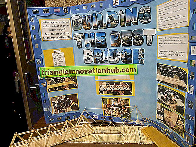 Science Fair Project på Bridges - videnskab fair projekt