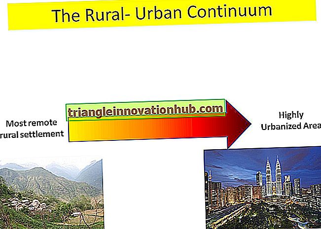 Le continuum rural-urbain (1072 mots) - société