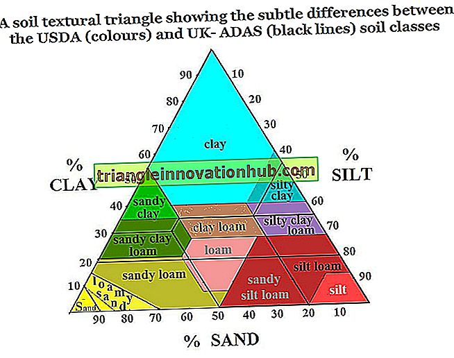 تصنيف التربة وتعريفها (مع رسم بياني) - تربة